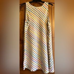 LOFT Lou & Grey XL sleeveless dress. Multi colored.
